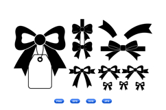 Hand Drawn Ribbon And Bow For Crafts Product Image 1