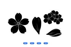 Hand Drawn Floral SVG For Invitations Product Image 1