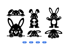 Easter Bunny SVG For Crafts And Printables Product Image 1