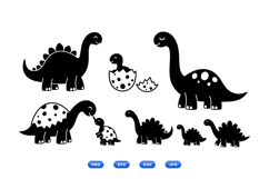 Cute Dinosaur Clipart For Kids Crafts And Prints Product Image 1
