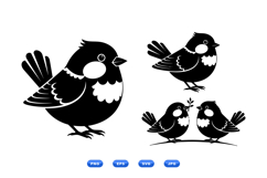 Hand Drawn Bird Vector For Invitations Product Image 1