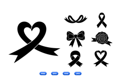 Vector Ribbon And Bow For Crafts Product Image 1