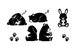 Hand Drawn Woodland Animal For Nursery Product Image 2