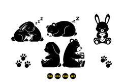 Hand Drawn Woodland Animal For Nursery Product Image 3