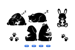 Hand Drawn Woodland Animal For Nursery Product Image 1