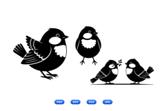 Hand Drawn Sparrow Vector For Invitations Product Image 2