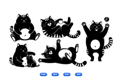 Cat SVG Clipart For Crafts And Prints Product Image 1