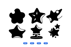 Hand Drawn Star SVG For Crafts Product Image 2