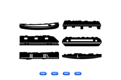 Hand Drawn Harmonica Clipart For Crafts Product Image 1
