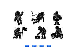 Hand Drawn Astronaut Illustration Product Image 1