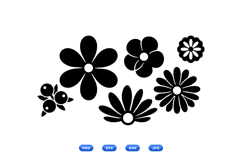 Hand Drawn Daisy Vector For Crafts Product Image 1