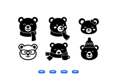 Clipart For Winter Baby Invitations Product Image 1