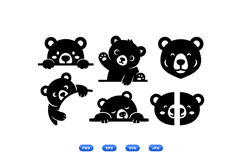 Hand Drawn Bear Clipart For Kids Projects Product Image 1