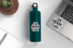 5th Grade Cutie SVG File | Back to School Sticker | Teacher Product Image 2
