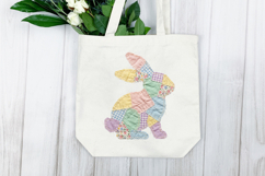 Patchwork Easter Bunny png Product Image 7