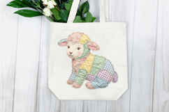 Patchwork Easter Lamb png Product Image 6