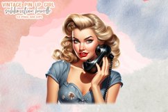 Vintage Pin-Up Girl Sublimation Bundle Product Image 6