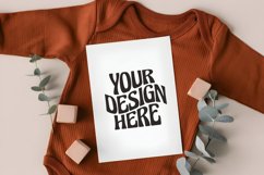 Baby Shower Card Mockup, Invitation Card , 5x7 Card Mockup, Product Image 1