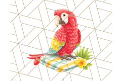 Strawberry Red Lemon Yellow Summer Clipart PNG, Summer Icons Product Image 2