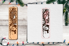 Winter Bookmark Laser Cut | Glowforge | SVG Product Image 2