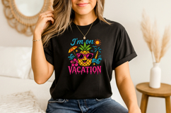 I’m on Vacation PNG Tropical Sublimation Product Image 2