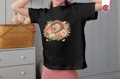 Whimsical Spring Meadow Animals Watercolor Clipart Bundle Product Image 6