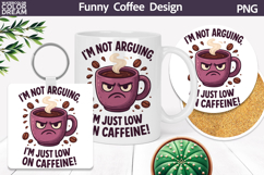Funny angry coffee cup sarcastic quote Product Image 1