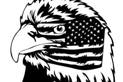 Eagle Svg/Png/Jpg/Ai/Vector birds/Patriotic eagle Product Image 3