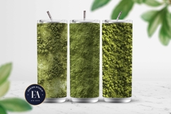 Matcha Powder Texture, Green Matcha Dust Digital Paper Product Image 2