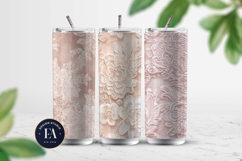 Fairy Lace Digital Paper, Floral Lace Pattern Product Image 2