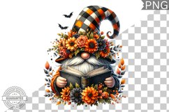 Halloween Gnome Sublimation - Clipart PNG Design Product Image 1
