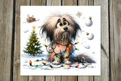 Christmas dog | 4 funny Skinny tumbler sublimation designs Product Image 2