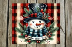 Xmas Snowman | retro Christmas Skinny tumbler sublimation2 Product Image 4