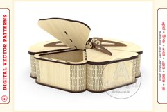 Box Organizer v20 - laser cut file - Glowforge ready SVG Product Image 6