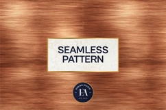 Copper Metallic Texture | Brushed Foil Background Product Image 3