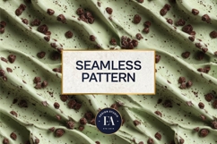 Matcha Ice Cream Pattern, Matcha Dessert Digital Paper Product Image 3