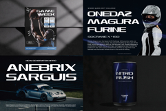 Futuristic &amp; Sport Font Bundle Product Image 2