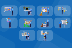 Financial Growth 3D Illustration Pack Product Image 6