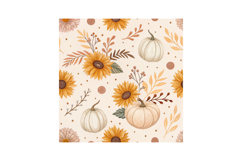 Boho Sunflower &amp; Pumpkin Dream Seamless Pattern Product Image 6