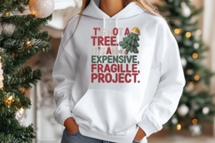 Expensive Fragile Project PNG | Knitted Christmas Product Image 5