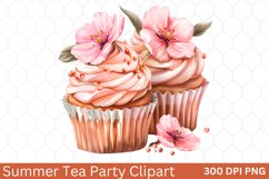 Summer Tea Party Clipart Product Image 1