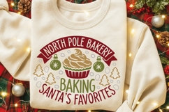 North pole Bakery Svg, Christmas Holiday Baking Svg. Product Image 7