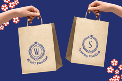 World Football Monogram | Web Font Product Image 6