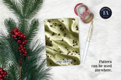 Matcha Ice Cream Pattern, Matcha Dessert Digital Paper Product Image 4