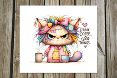 Good morning | 4 skinny tumbler Sublimation designs PL2 Product Image 2