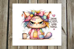 Good morning | 4 skinny tumbler Sublimation designs PL2 Product Image 2