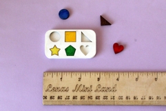 Miniature dollhouse wooden puzzle game digital download shap Product Image 6