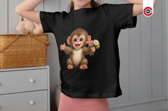 Adorable Baby Animal with Floral Bouquets Product Image 6
