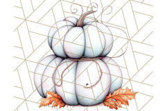 Fall Pumpkin Clipart PNG, Autumn Pumpkins, Jewel Tones Png Product Image 2