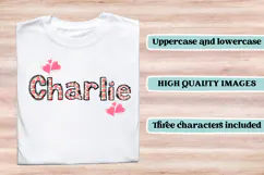 Mother's Day Alphabet clipart, mother’s day letters doodle Product Image 6